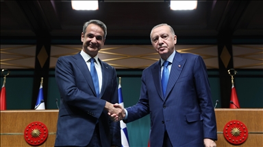 Turkish president, Greek premier affirm current climate in ties contributes to bolstering regional stability
