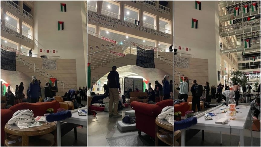 Police storm pro-Palestinian encampment at University of Geneva Police storm pro-Palestinian encampment at University of Geneva