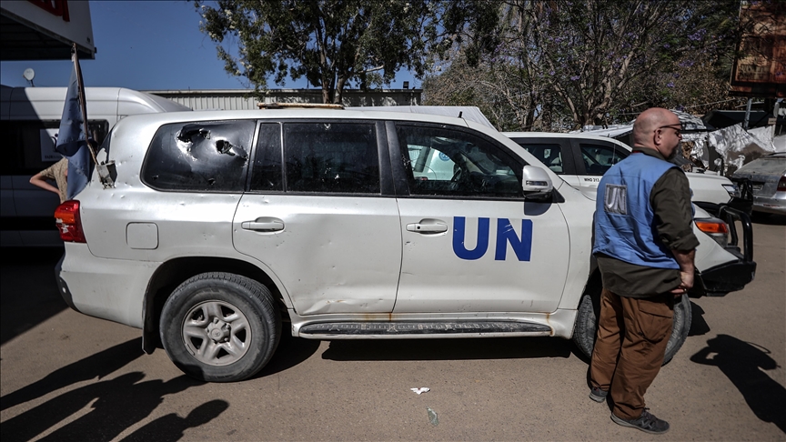 Israeli army claims UN vehicle struck in ‘active combat zone’ in Rafah