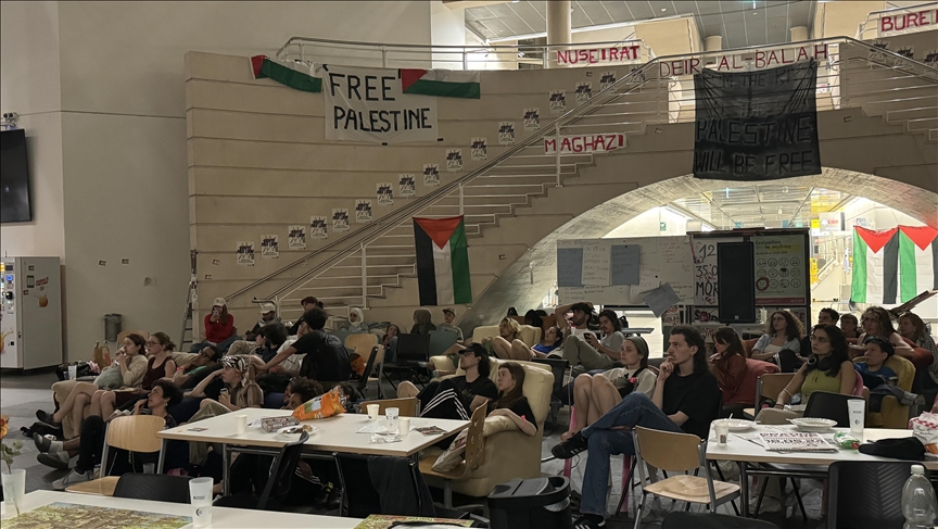 College of Geneva college students lament police storming of pro-Palestinian protest encampment