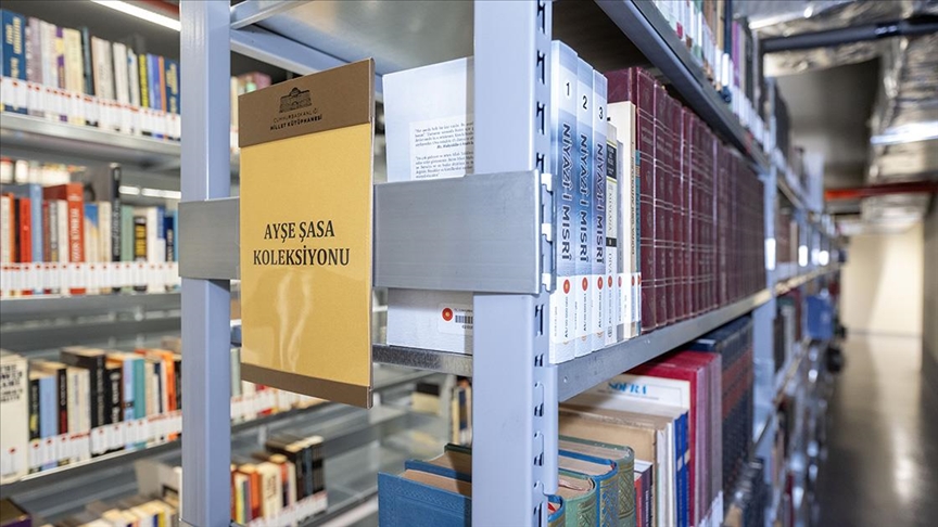 Cumhurbaşkanlığı Millet Kütüphanesi'nde "Ayşe Şasa Özel Koleksiyonu" kuruldu