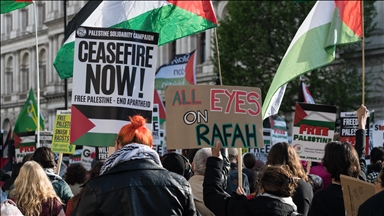 لندن.. جامعة كوين ماري تنضم للتضامن الطلابي مع فلسطين