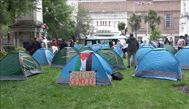 Londres : Les étudiants de l’Université Queen Mary rejoignent le mouvement de solidarité avec la Palestine