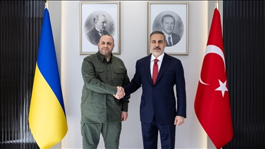 Глава МИД Турции Хакан Фидан встретился с министром обороны Украины Рустемом Умеровым