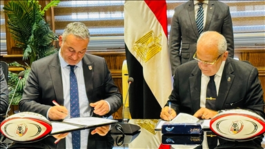 تركيا ومصر توقعان مذكرة للتعاون برياضة الرغبي
