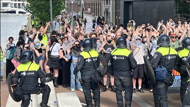 Пропалестинските протести продолжија на универзитетите во Холандија и Швајцарија
