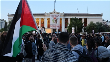 Grčka policija privela 27 studenata koji su protestovali u znak podrške Palestini