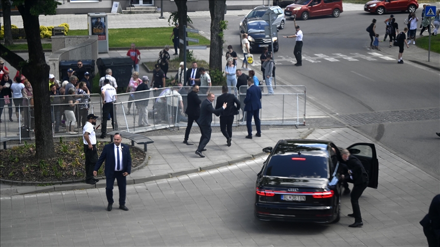Slovakia’s premier in ‘life-threatening condition’ after shooting incident