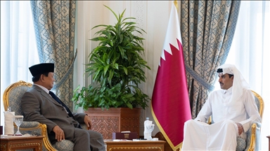 أمير قطر ورئيس إندونيسيا يبحثان سبل تعزيز العلاقات
