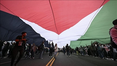Avustralya'da üniversite öğrencileri, Filistin'e destek gösterilerini sürdürüyor