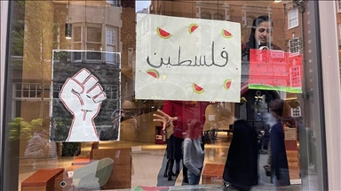 طلاب كلية لندن للاقتصاد يعتصمون دعما لفلسطين