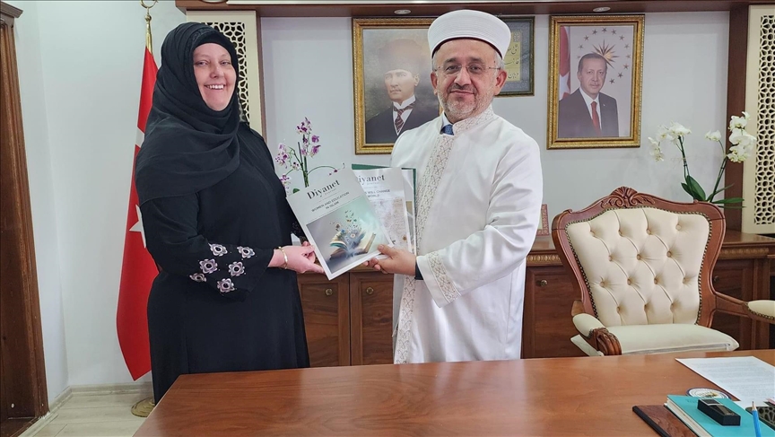 36-year-old US citizen converts to Islam in northeast Türkiye
