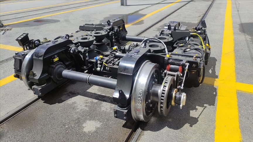 Tramvaylardaki "esnek bağlama parçası" yerli üretimle karşılanarak yüzde 83 tasarruf sağlandı