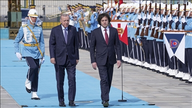 Turkish President Erdogan receives Georgian premier in Ankara