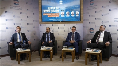 ORSAM, "Suriye'de Siyasi Çözüm, Türkiye'nin Pozisyonu ve Türkmenler" konulu panel düzenlendi