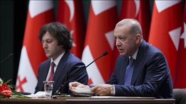 Turkish President Erdogan urges countries to recognize Palestinian state