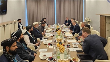 دیدار وزیر تجارت و صنعت طالبان با رئیس تاتارستان در کازان