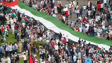 المغرب.. آلاف يتظاهرون للأسبوع الـ32 دعما للقضية الفلسطينية