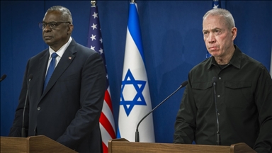 US, Israeli defense chiefs discuss humanitarian assistance in Gaza