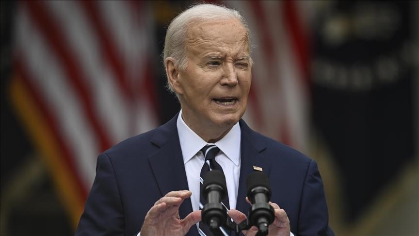 Biden announces 1st aid shipment via pier in Gaza