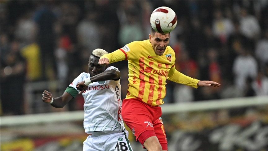 Kayserispor-Konyaspor karşılaşması berabere tamamlandı