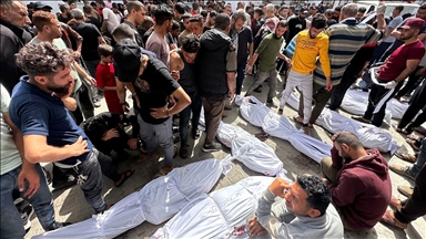 Тела на 28 убиени Палестинци донесени во болница во северниот дел на Појасот Газа