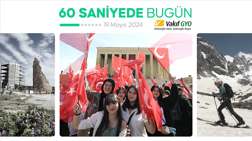 60 saniyede bugün (19 Mayıs 2024)