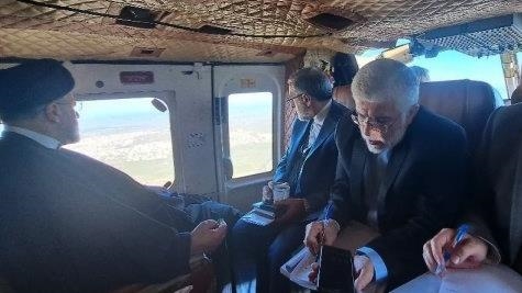 Helicopter in Iranian President Raisi's convoy crashes