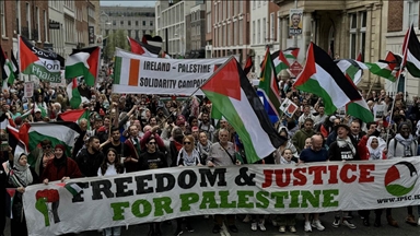 Во Ирска се одржа голем митинг за поддршка на Палестина