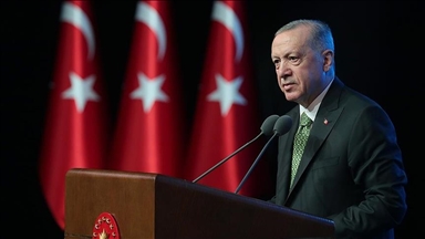 Turkish president marks Commemoration of Ataturk, Youth and Sports Day