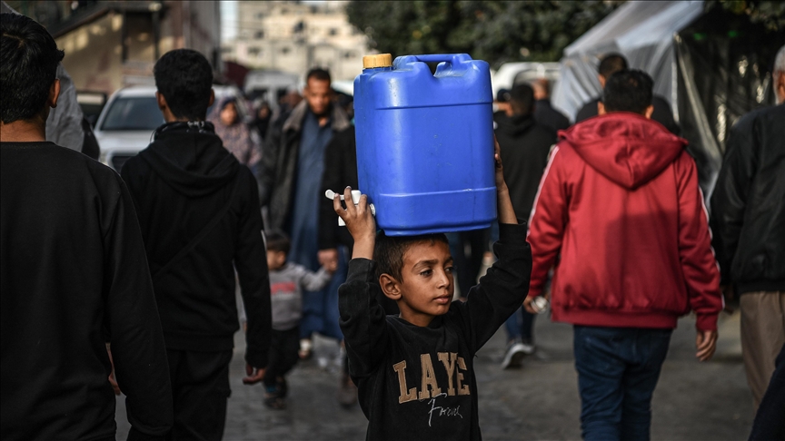 وصول المساعدات لغزة أساسي لمواجهة نقص المياه الحاد