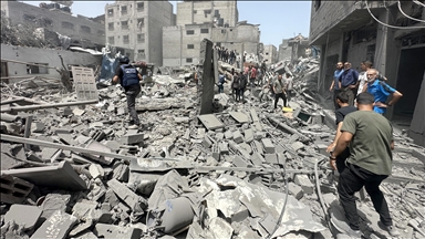 Deaths, injuries in Israeli airstrikes on several areas in Gaza Strip