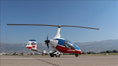 Kahramanmaraş'taki denetimlerde artık cayrokopter de kullanılıyor
