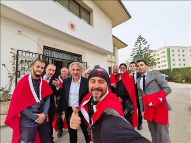 Tunisie : le "T-Bikers turkish motor club" séjourne à Tunis dans le cadre de sa tournée en Afrique du Nord