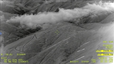 تشخیص محل احتمالی سقوط هلیکوپتر حامل رئیسی توسط پهپاد آکینجی