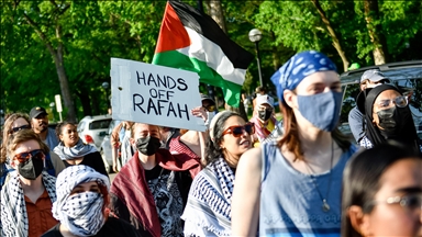 US police remove pro-Palestine encampment at University of Michigan
