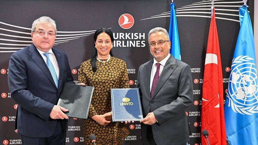 Turkish Airlines, UN Tourism ink deal for sustainable tourism