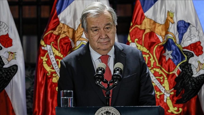 Le chef de l'ONU continue de soutenir "une solution à deux États" dans le conflit israélo-palestinien