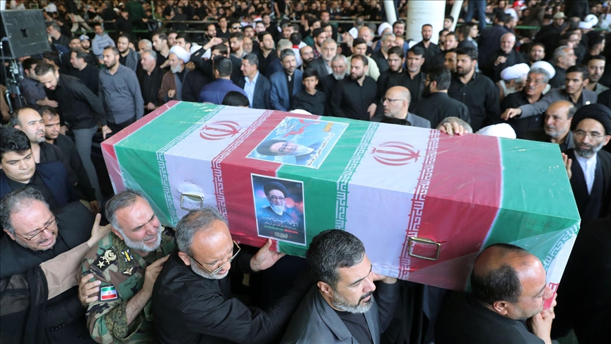 Officials from 68 countries attend Iranian president’s funeral in Tehran