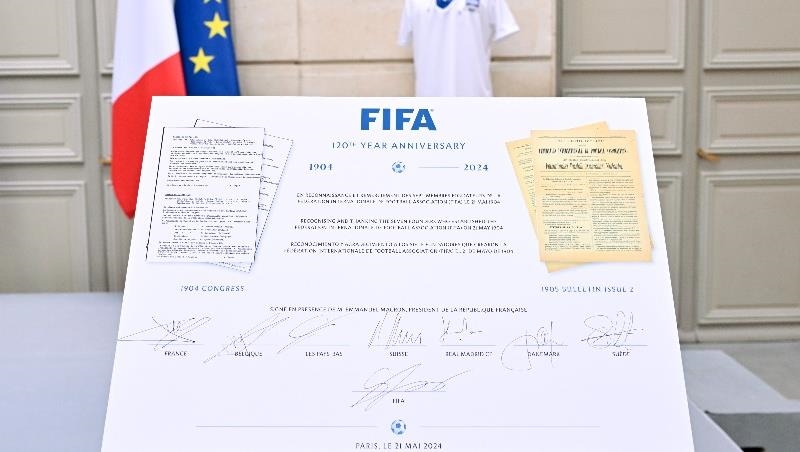 FIFA celebrates 120th anniversary of foundation in Paris