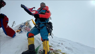 Nepali guide climbs Mt. Everest for record 30th time