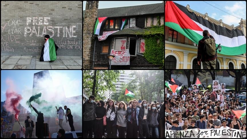 Pro-Palestine student demonstrations across world continue despite police crackdown
