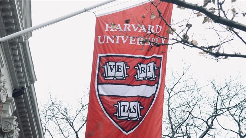 Hundreds of students walk out in protest at Harvard graduation ceremony