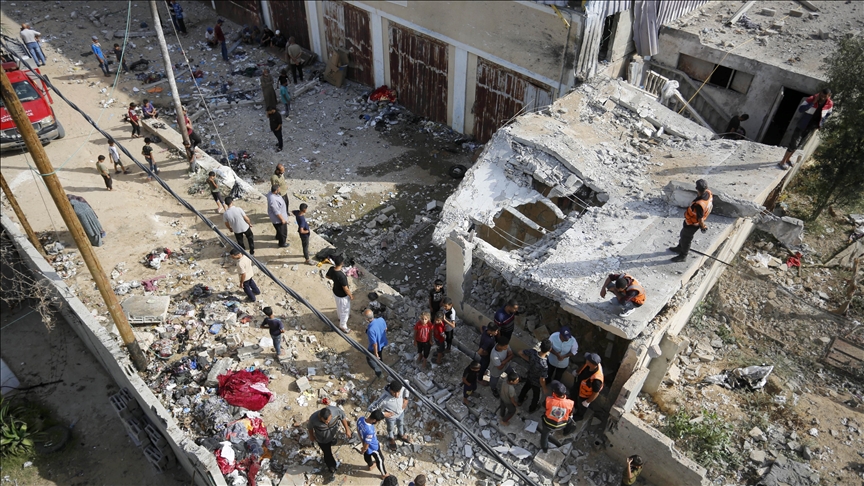 Israeli Airstrikes Kill 22 Palestinians, Including 9 Children