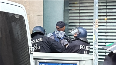 Police intervene in pro-Palestinian student protest in Berlin