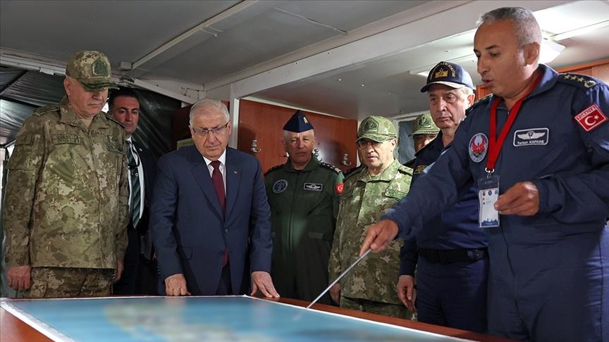 Türkiye's defense minister observes EFES-2024 exercise preparations