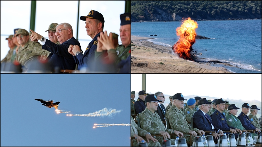 Milli Savuna Bakanı Güler EFES-2024 Tatbikatı'nı takip etti