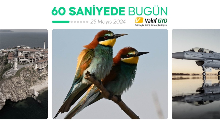 60 saniyede bugün (25 Mayıs 2024)