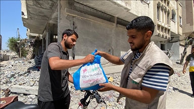 İHH'nın Gazze'ye yönelik yardımları sürüyor