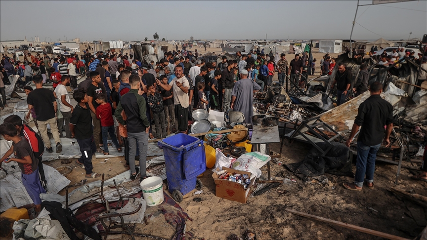 Arab countries condemn Israeli airstrike on Rafah camp for displaced people